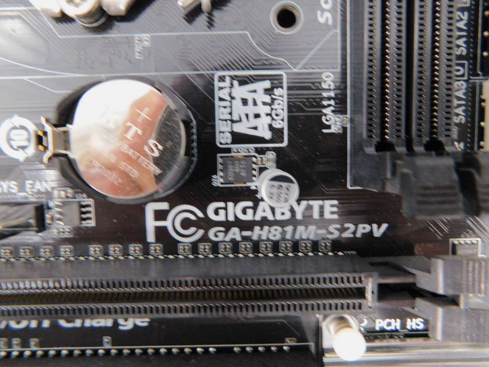 Gigabyte GA-H81M-S2PV Motherboard Without CPU & Heatsink
