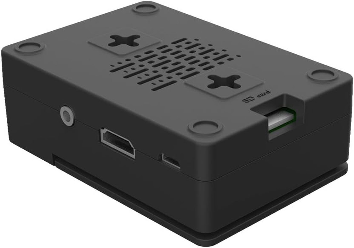 Raspberry Pi 3 B+ Case With Cooling Fan and Heatsink – ABS Case With Simple Remo