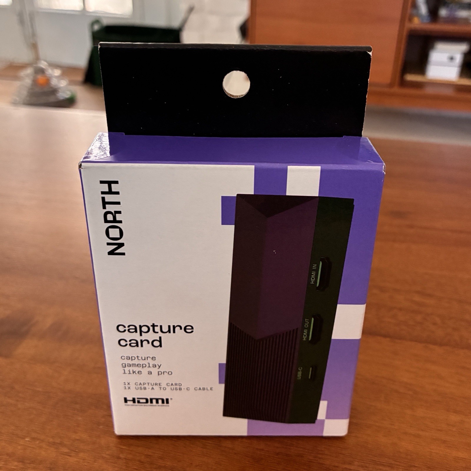 NORTH Gameplay Capture Card with HDMI Capture Gameplay Like A Pro USB A To USB C