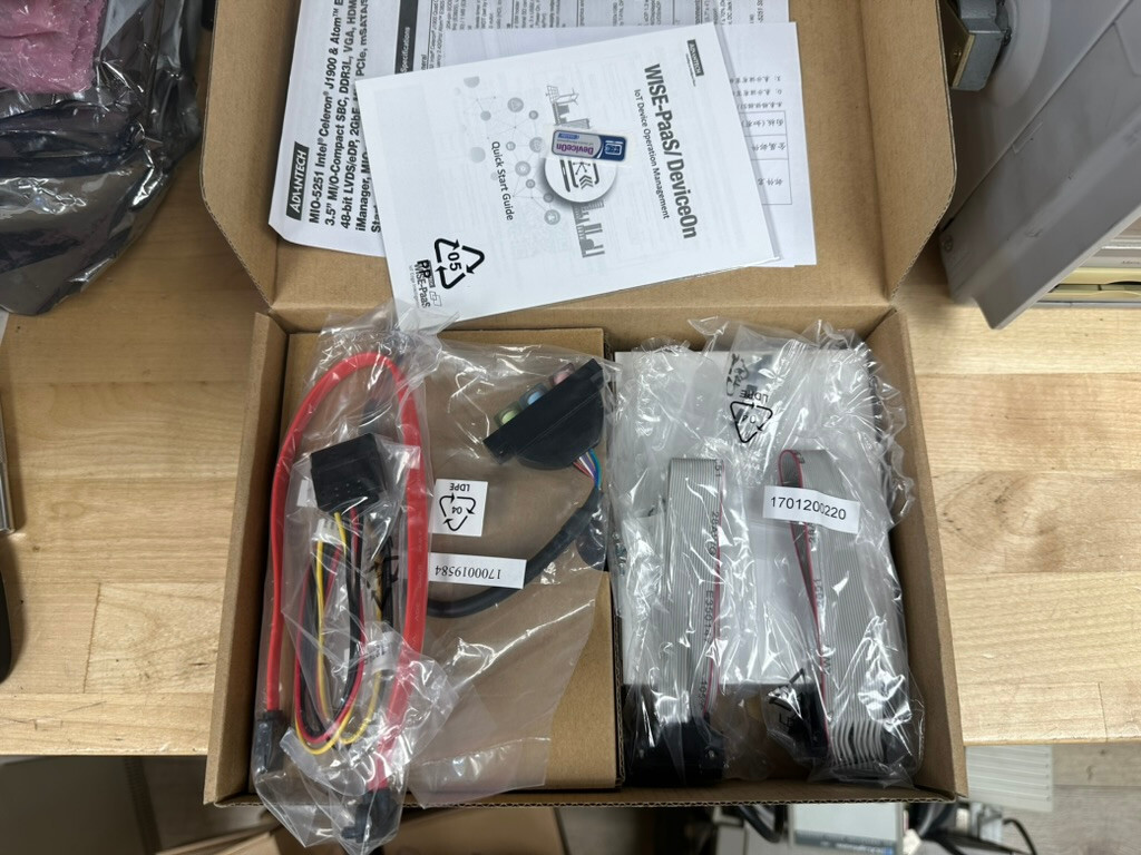 Advantech MIO-5251J-U0A1E Single Board Computer, Intel Atom J1900, PicoITX, NEW!