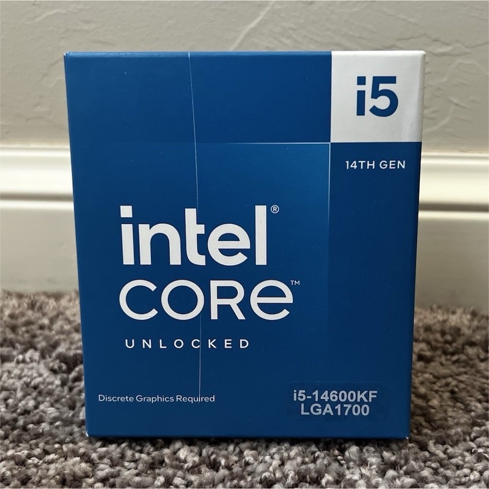 Intel Core i5-14600KF 14th Gen Unlocked Processor LGA1700 Socket – NEW IN BOX