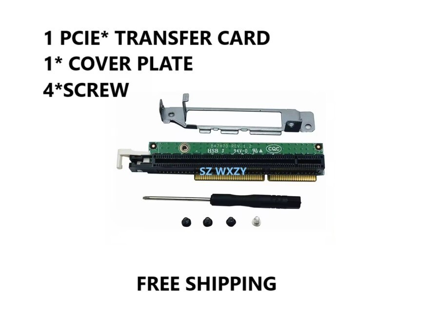 Lenovo ThinkCentre M920q M920x M910x M720q P330 Tiny5 PCIE16 Riser Card 01AJ940