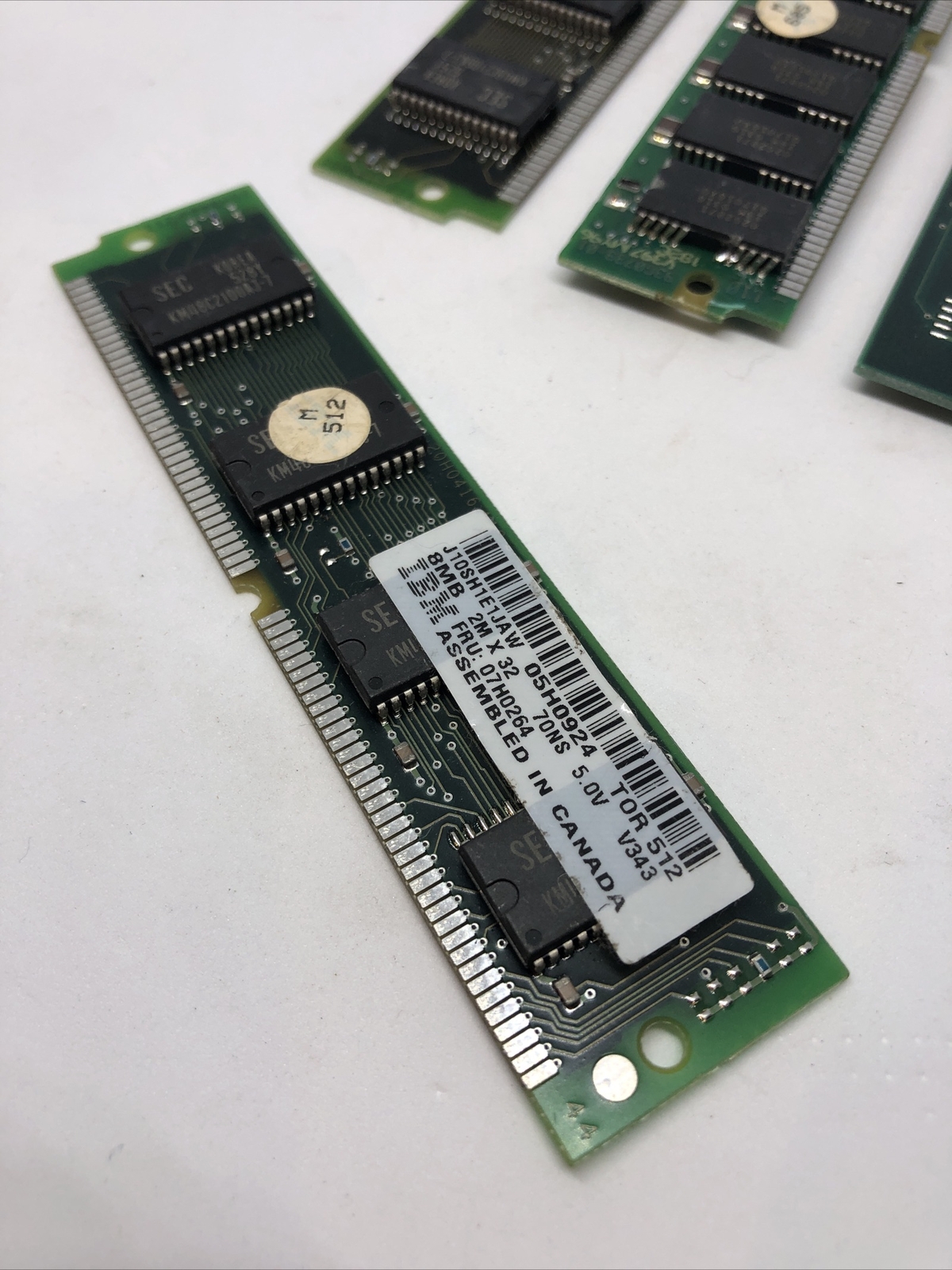 IBM 8MB PS2 Fast Page Mode Simm Memory RAM 72-Pin Fru 07H0264 05H0924 40H8848