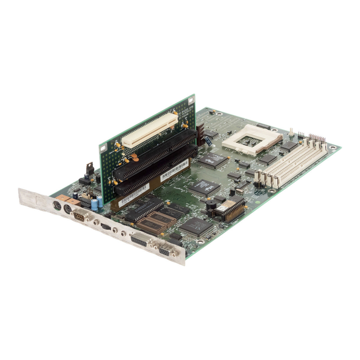 AOPEN LP5 94123-1 SOCKET 5 FPM/EDO DRAM LPX with RISER 95337-1 2x ISA 2x PCI