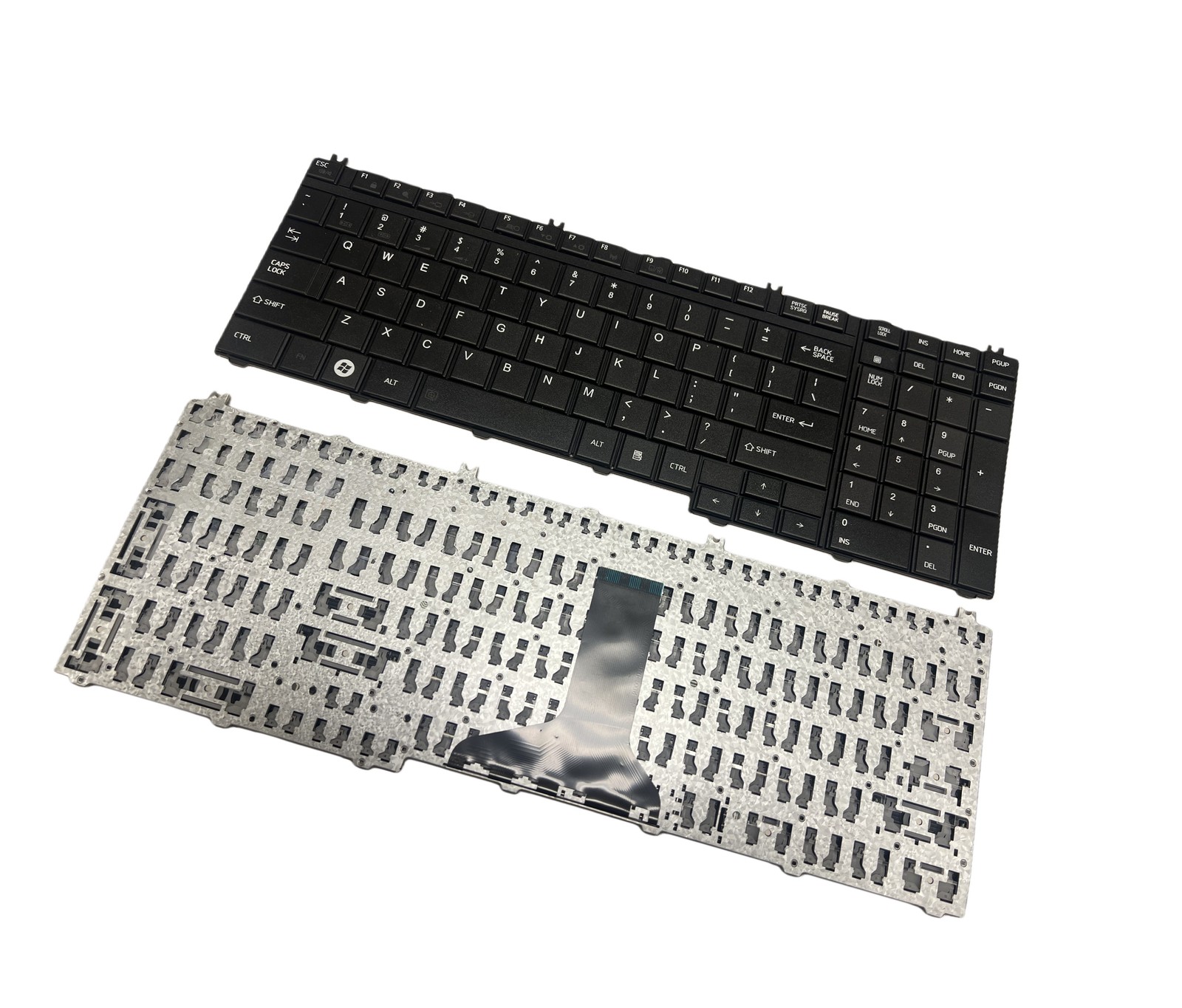 NEW Toshiba Qosmio F750 Laptop US Keyboard Matt black