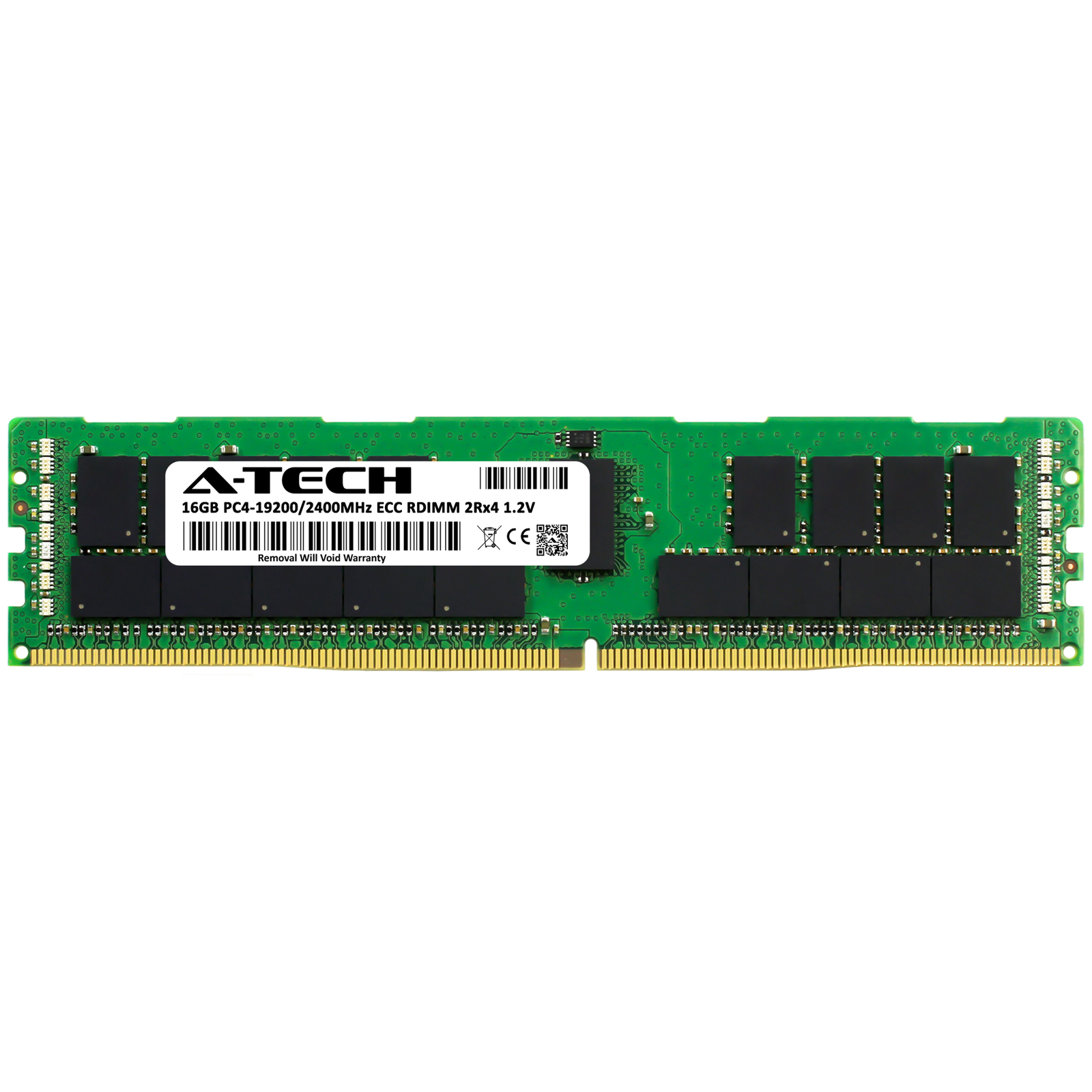 A-Tech 16GB 2Rx4 PC4-19200 Registered ECC REG RDIMM DDR4-2400 Server Memory RAM