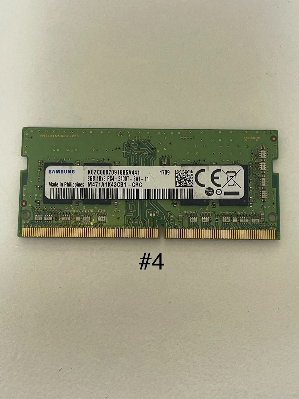 Samsung 8GB DDR3 1600MHz Laptop RAM