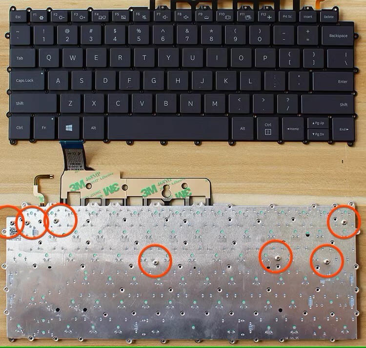 New for Samsung Galaxy Book S NT767XCL NP767XCL Laptop US Keyboard