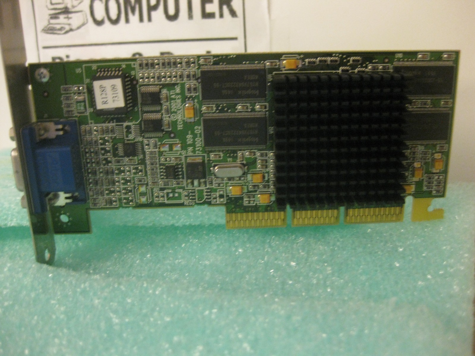 ATI AGP RAGE 128PRO 16MB SVGA MODEL R128P PN 109-73100-02 1027311602 04R426