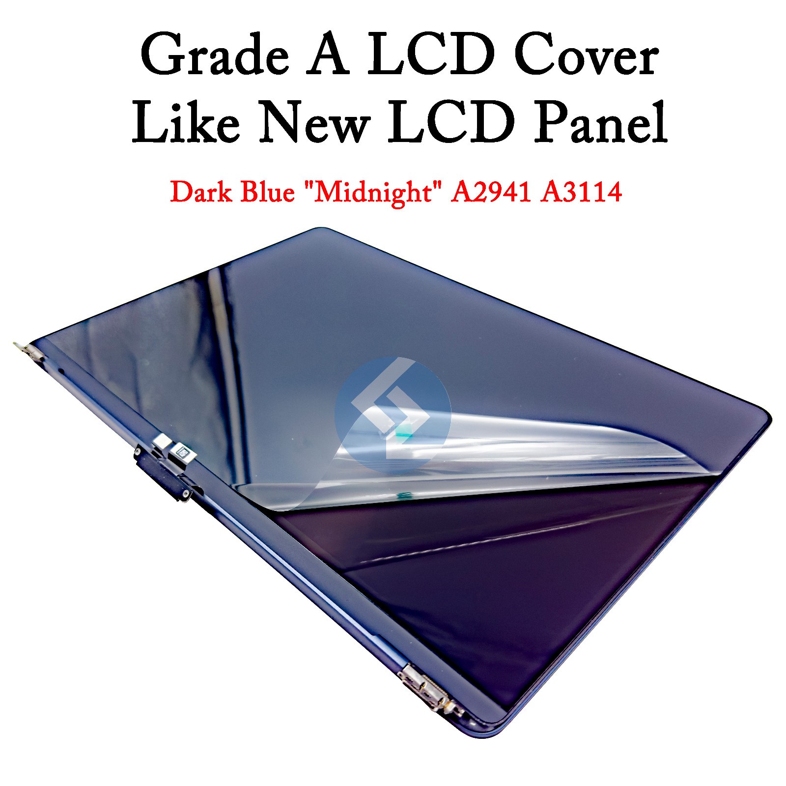 Genuine Grade A Dark Blue LCD Screen Assembly Macbook Air 15″ A2941 A3114 M2 M3