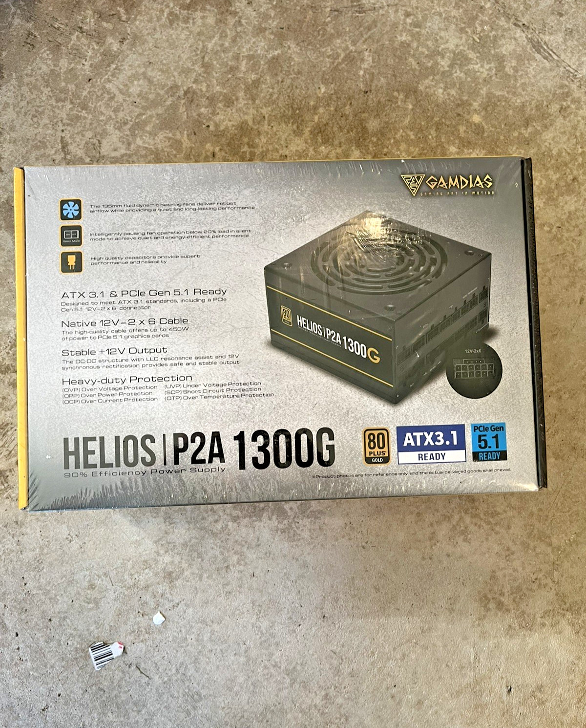 🔥❗️Brand New ‼️ Gamdias HELIOS P2A-1300G Power Supply PSU