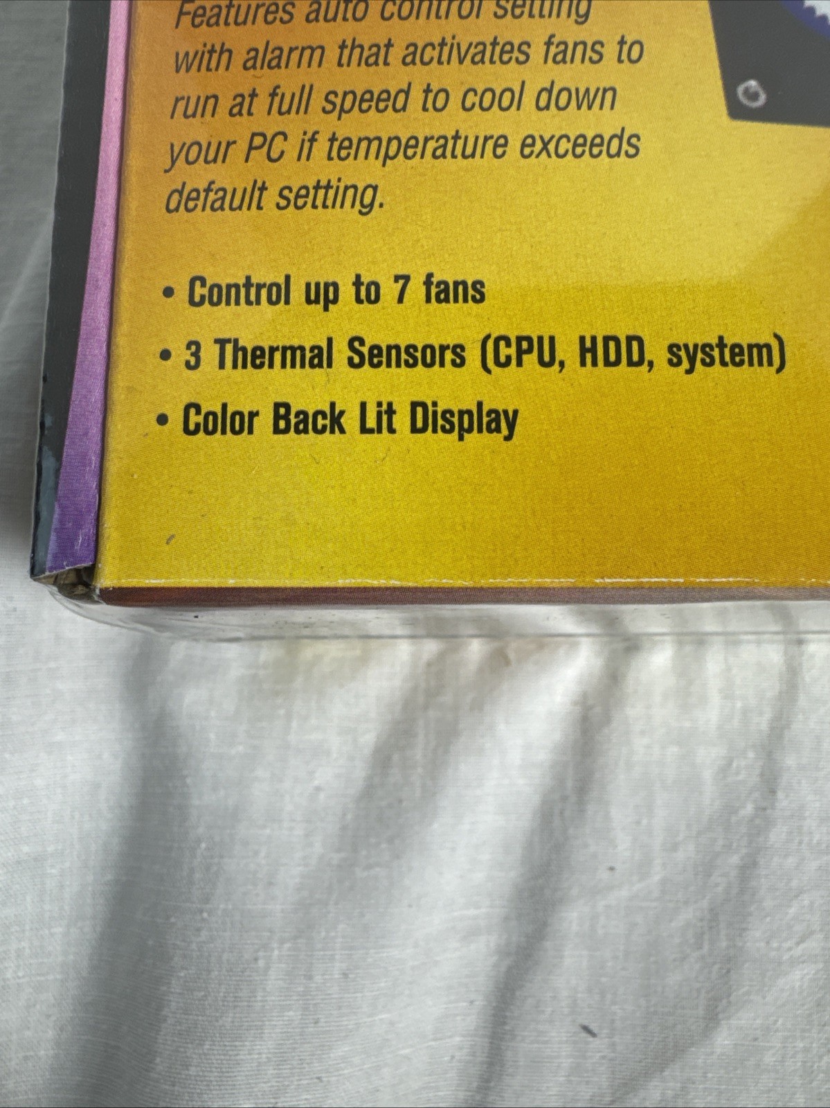 ULTRA Fan Commander Internal Multiple Fan Controller CPU,HDD Color NEW IN BOX