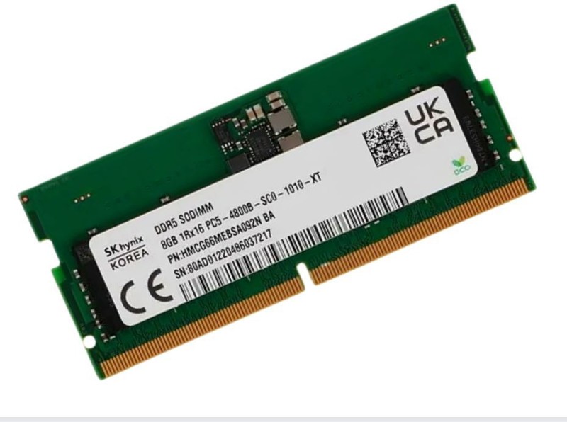 03A12-00011200 – DDR5 5600 SO-D 8GB 262P Memory