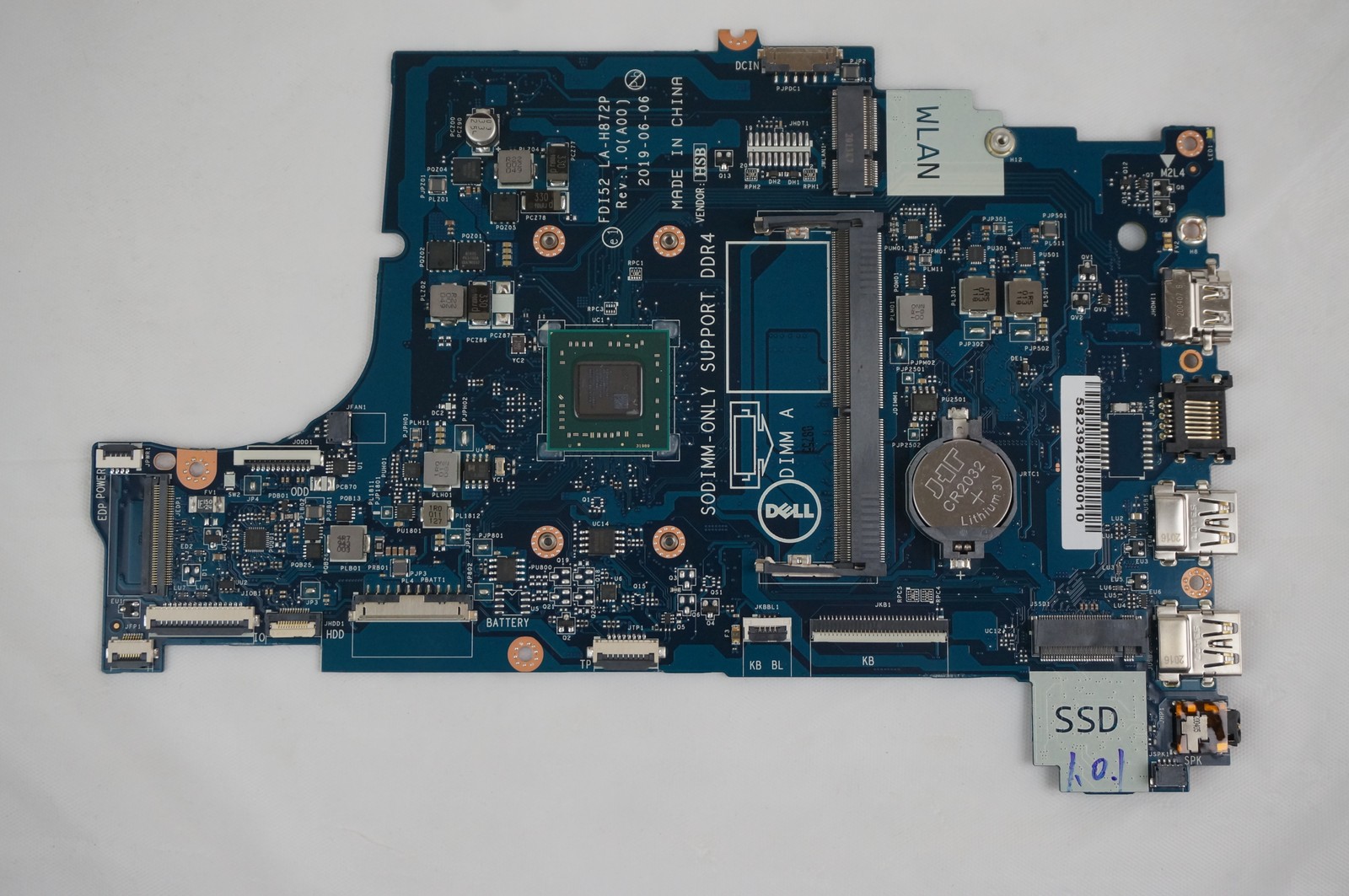 Dell Motherboard for Inspiron 3595 – AMD A9-9425 Dual Core – 3.1GHz – DDR4 26MNR