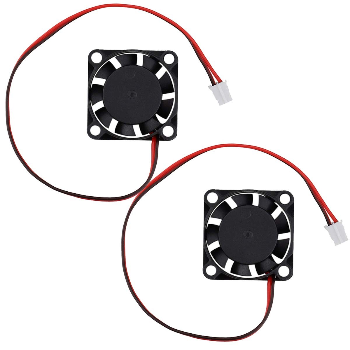 2 Pack 25mm 5V Fan – Mini 25x25x7mm 2-Pin Brushless DC Cooling Fans for Aroma…