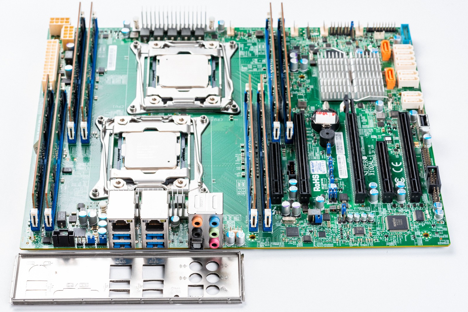 SuperMicro X10DAL-i Dual Socket LGA2011-3 ATX Motherboard Includes 32GB DDR4 RAM