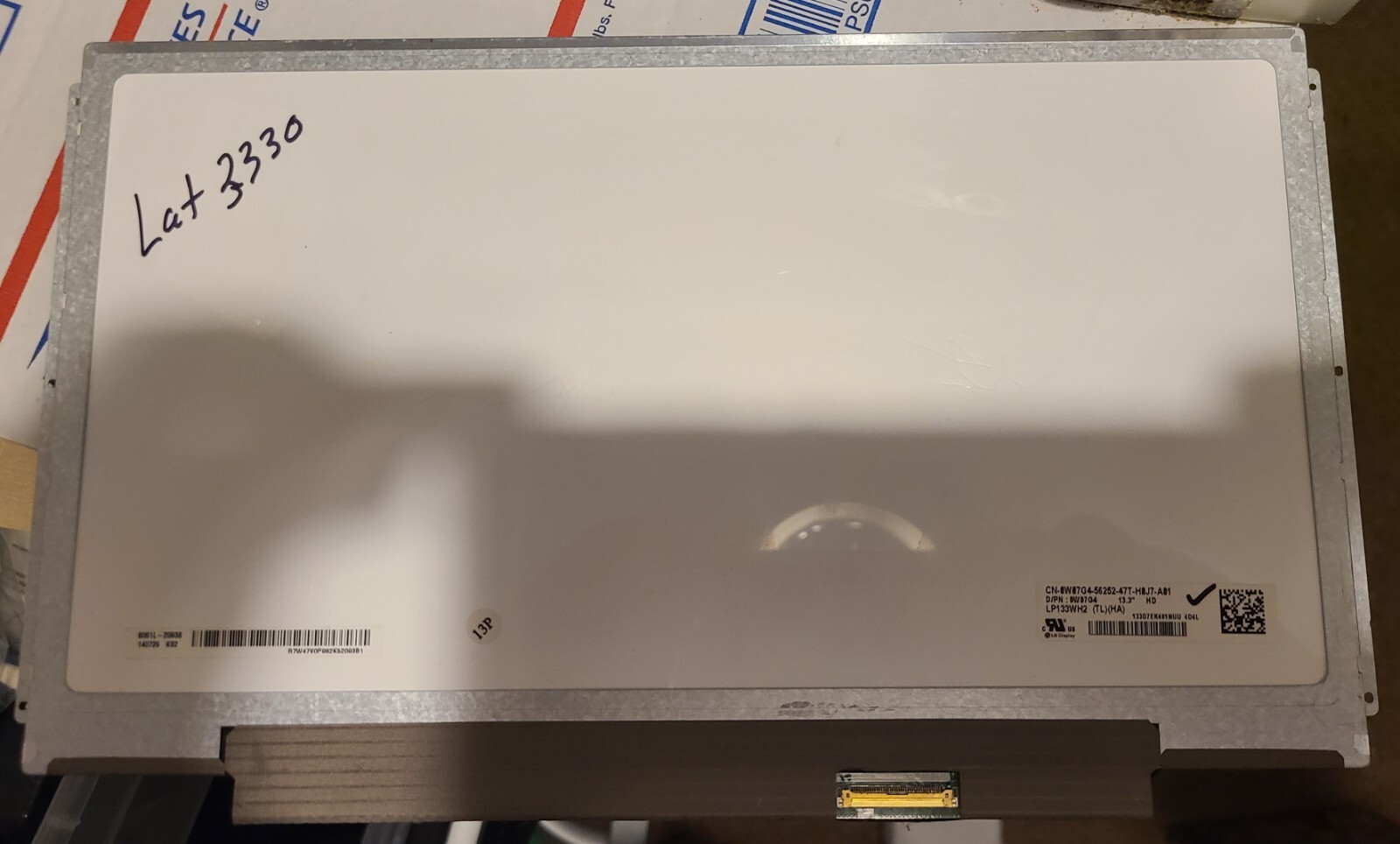 LG Philips 13.3″ Wide Screen LCD Screen Panel LP133WH2 9W97G4