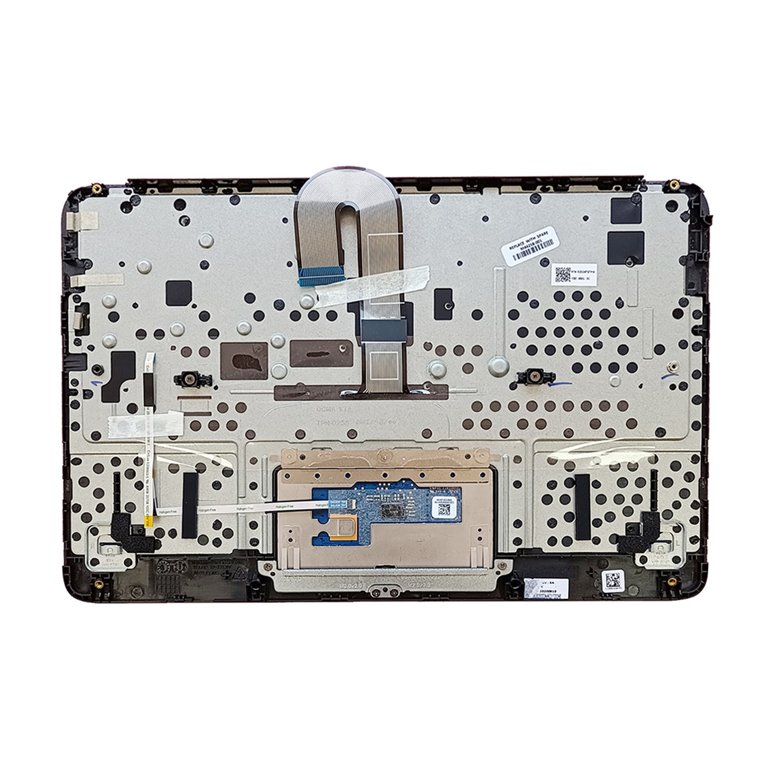 For HP Chromebook 11MK G9 EE Palmrest Top Case Keyboard Touchpad M44258-001 US
