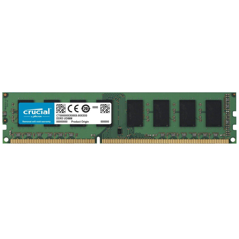 CRUCIAL DDR3 8GB 1X8GB 1333 MHz PC3-10600 Desktop Memory RAM 240-Pin DIMM 1.5V