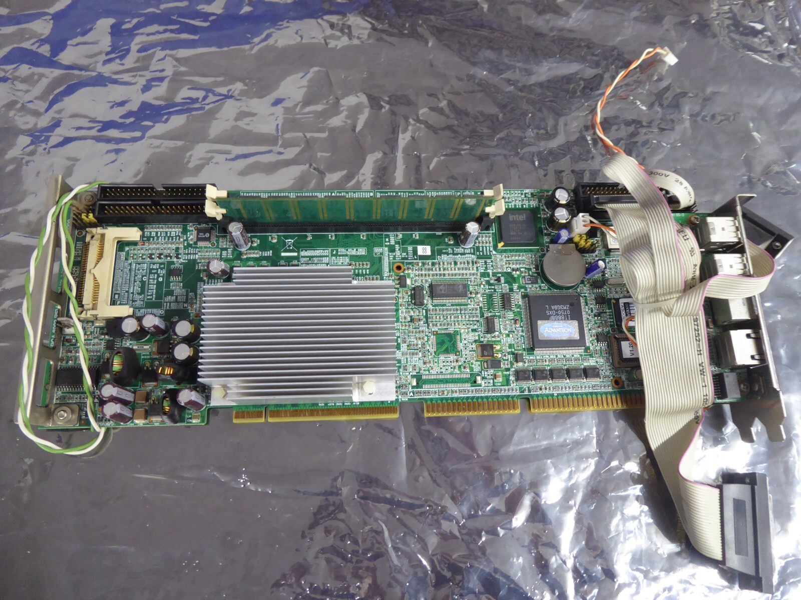 ADVANTECH PCA-6002 REV.B1 w/ MEMORY AND CABLES FREE USPS in USA