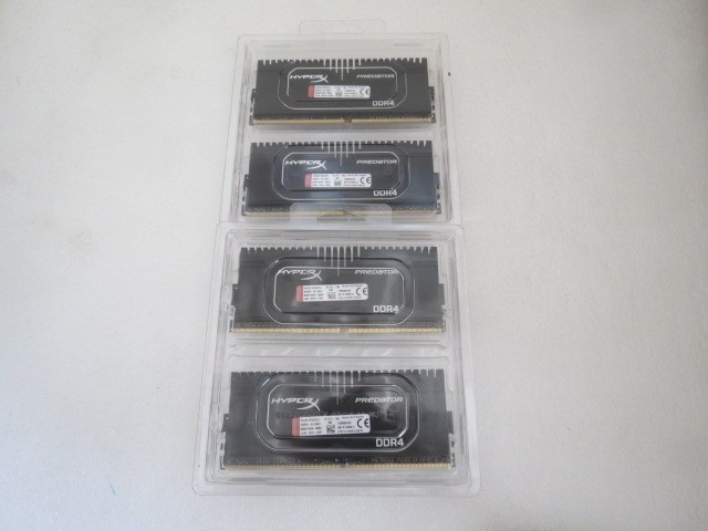 KINGSTON, HYPERX HX430C15PB2K4/16 16GB (4 x 4GB) DDR4 3000 (PC4 24000) Desktop M