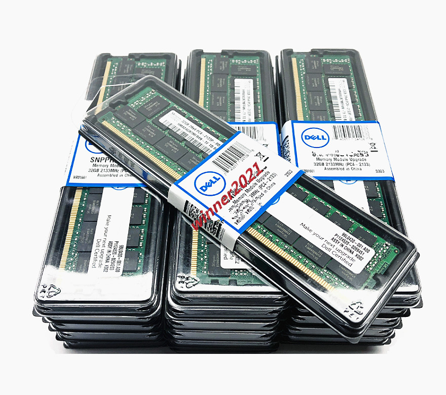 SNPCX1KMC/16G A9755388 DELL 2RX8 16GB DDR4 PC4-2400T Unbuffered UDIMM ECC Memory