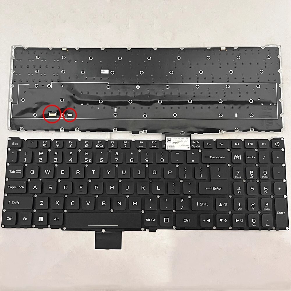 New for Acer Predator Helios 16 PH16-72 Gaming US keyboard Per-key RGB Backlit