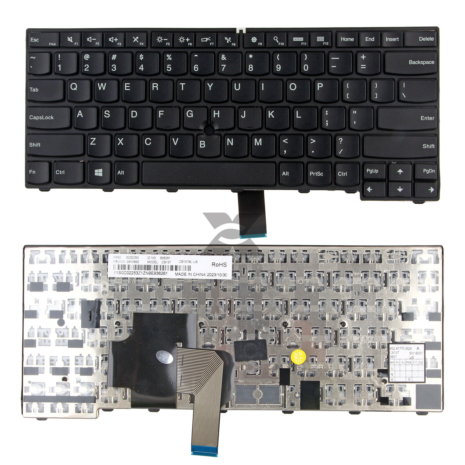 New US Keyboard Non-Pointer For Lenovo ThinkPad T431 T431S E431 T440 E440 T450