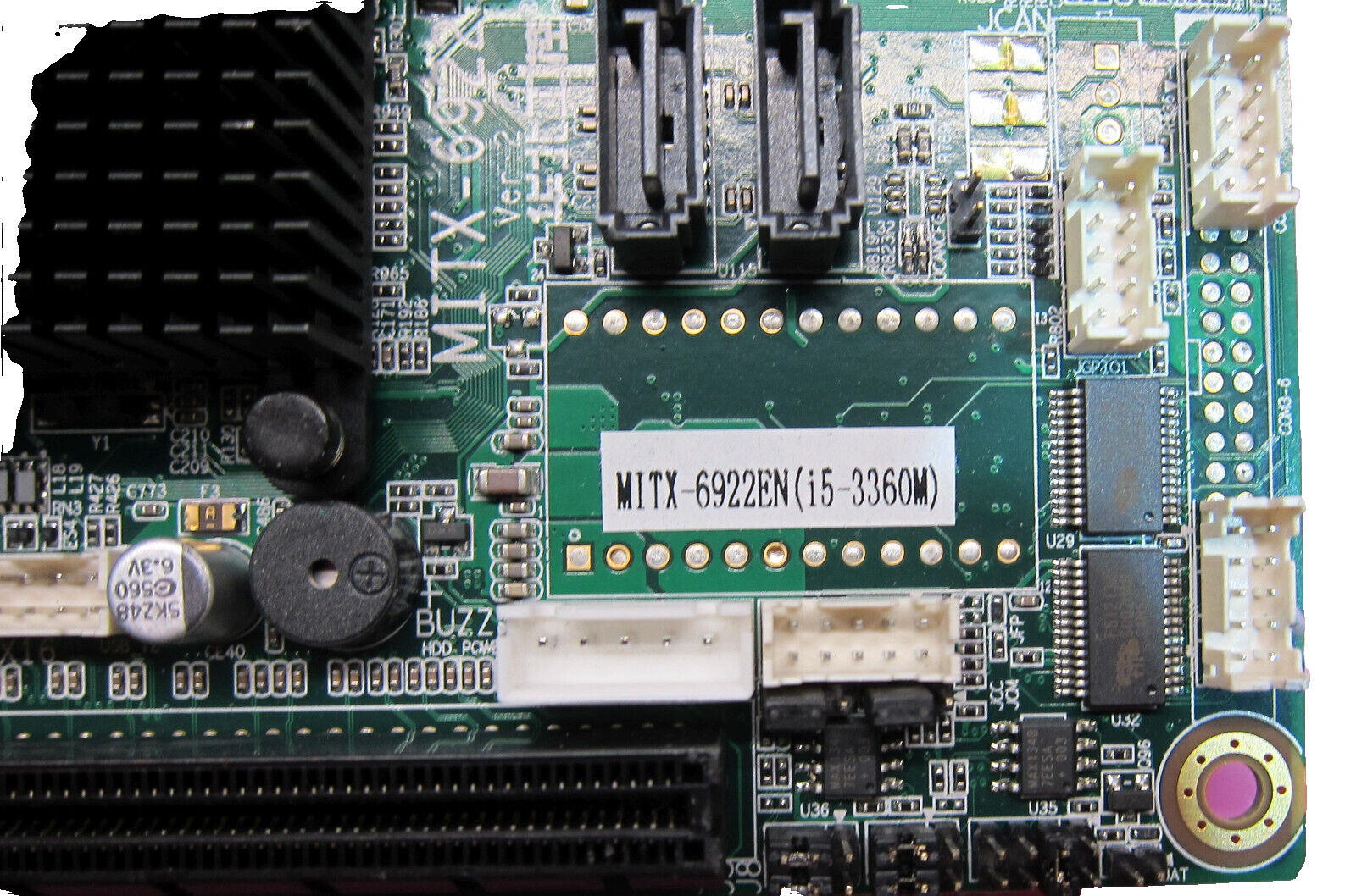 North China MITX-6922 Industrial Motherboard with Core i5-3360M 2.80GHz 4GB