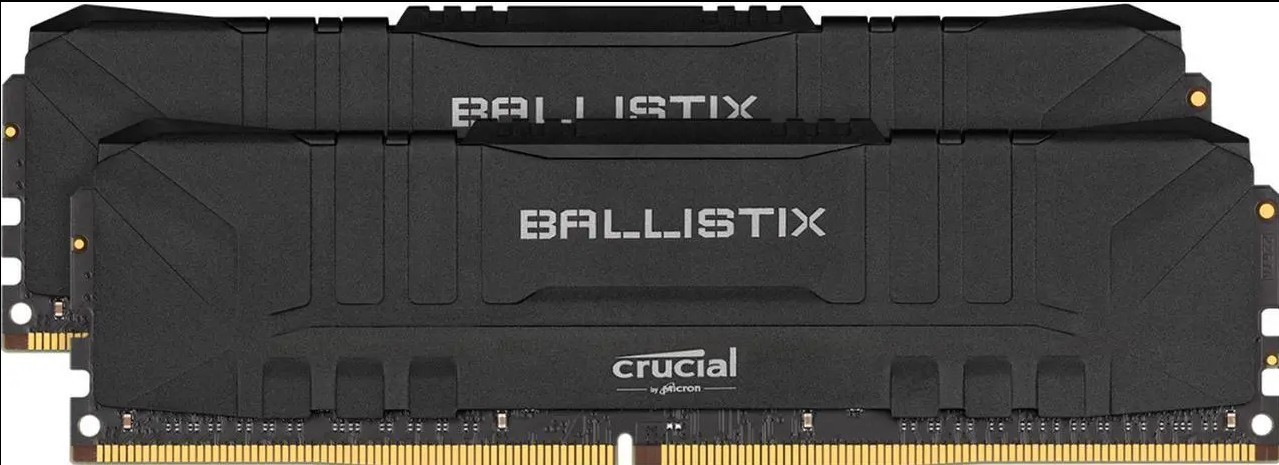 Crucial Ballistix 2666 MHz DDR4 DRAM Desktop Gaming Memory Kit 32GB (16GBx2)