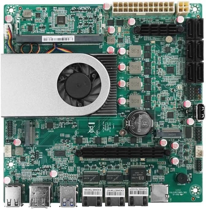 1 * 10G 2*i226-V Intel Low Power N150 NAS Motherboard 6-Bay DDR5 Soft Router ITX