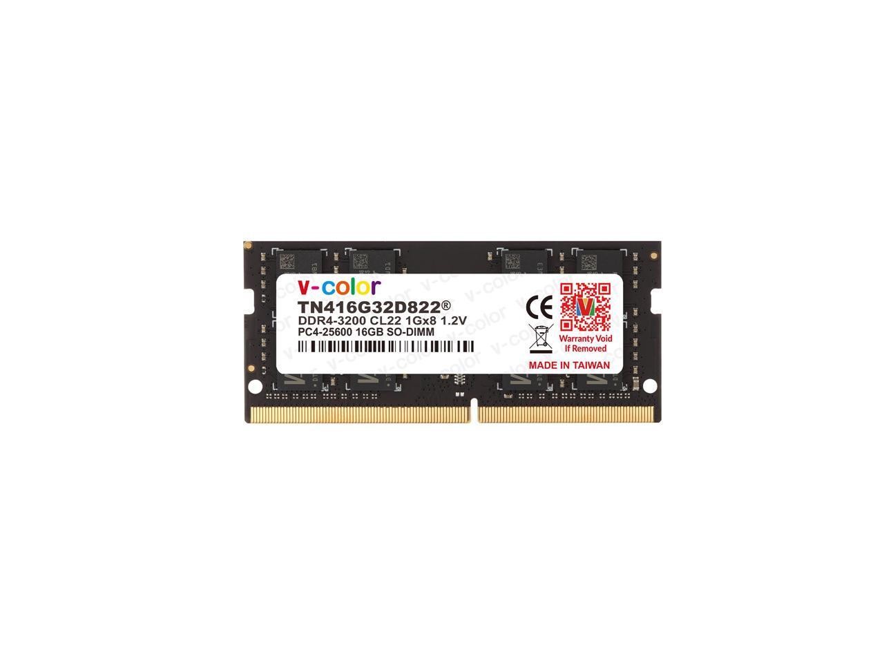 V-Color TN416G32D822 16GB DDR4 3200 Laptop Memory SO DIMM