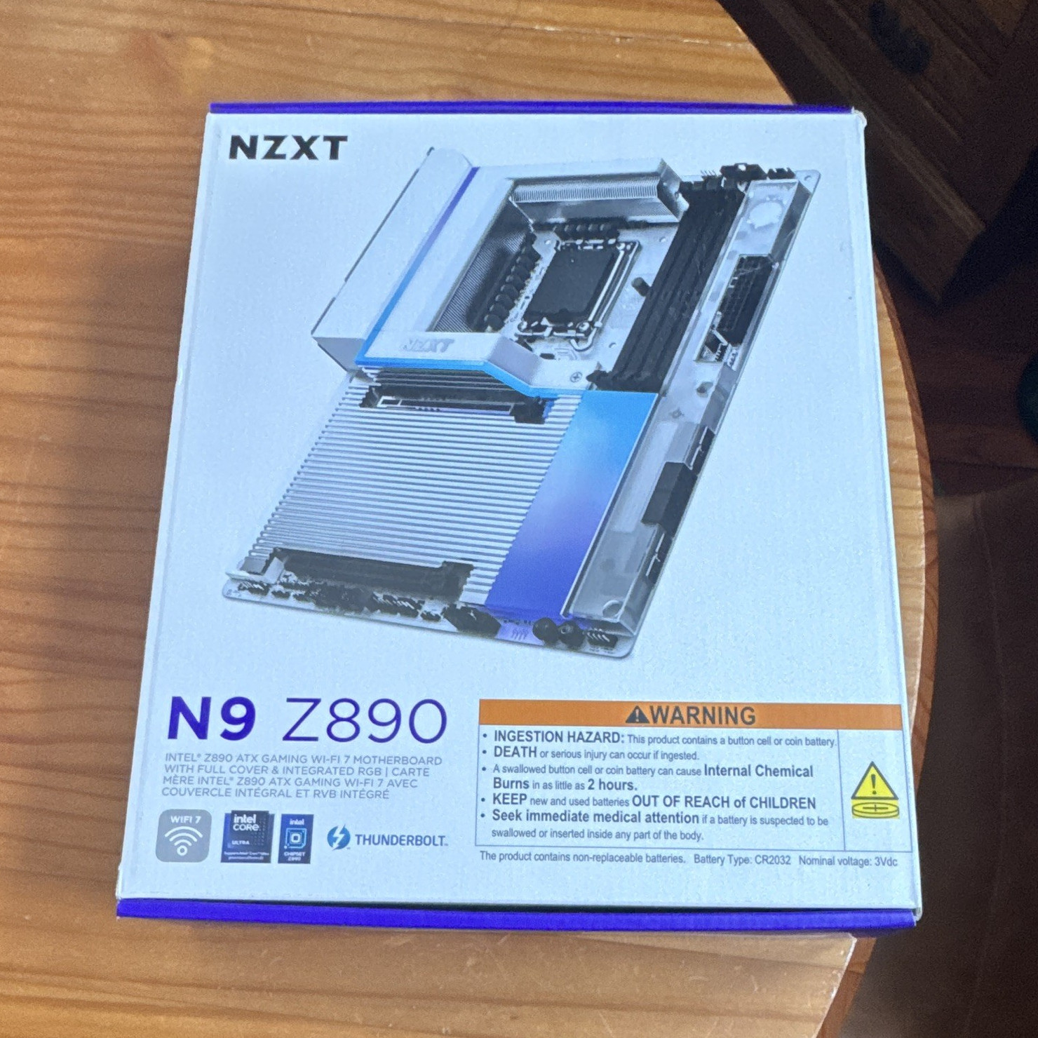 NZXT N9 Z890 ATX Gaming Motherboard Intel LGA 1851 DDR5 Wi-Fi