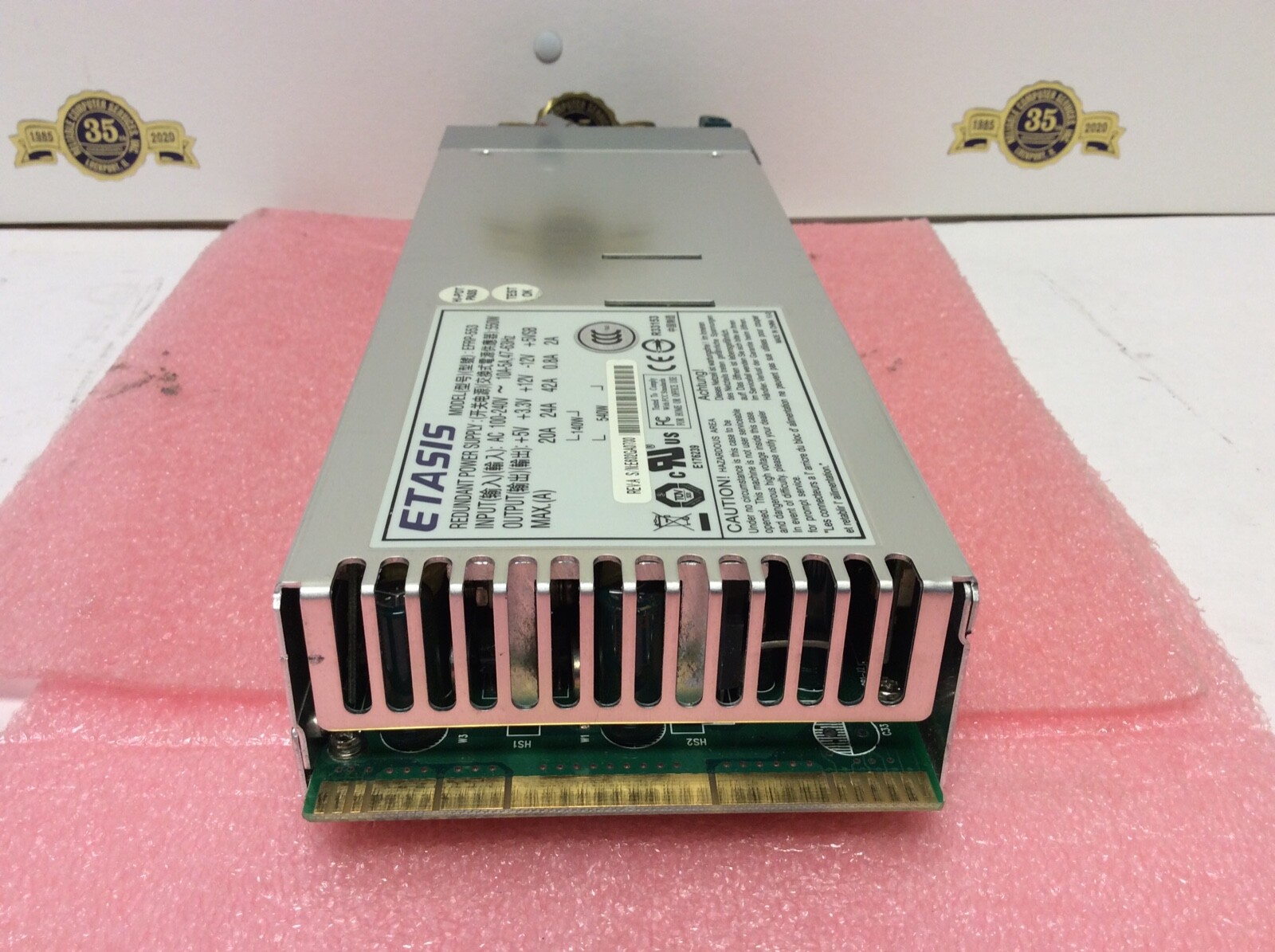 ETASIS Redundant Power Supply model EFRP-553 550W Watts