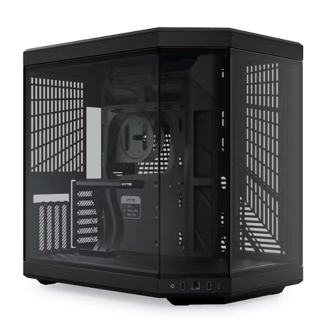 HYTE Y70 Modern Aesthetic Gaming Computer Case (Pitch Black)