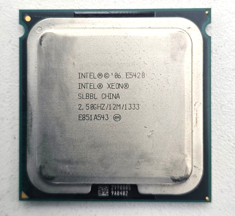 Intel Xeon 06 E5420 Processor SLBBL CHINA 2.50GHz/12M/1333 E851A543 Tested.