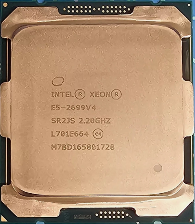 Intel Xeon E5-2699 V4 SR2JS 2.20GHz 22-Core LGA2011-3 CPU Processor E5-2699V4