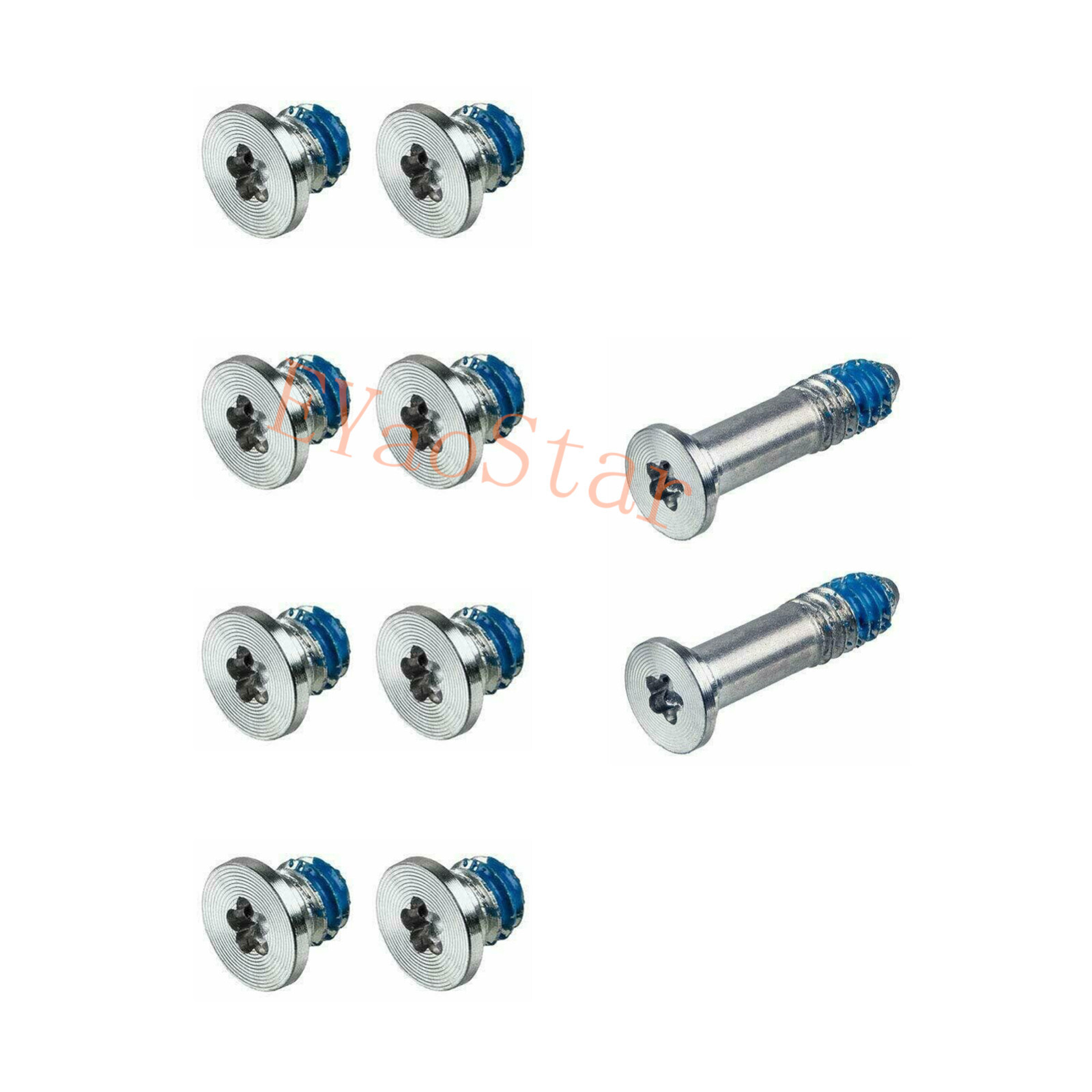 10PCS 1 Set Bottom Case Screws Pentalobe P5 MacBook Air A1369 A1466 A1370 A1465