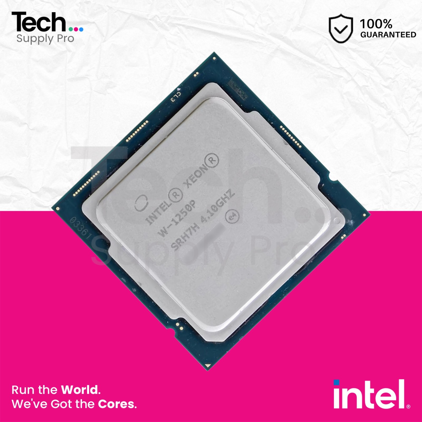 SRH7H Intel Xeon W-1250P 6-Core 4.10GHz 12MB 125W 8GT/s FCLGA1200 Processor