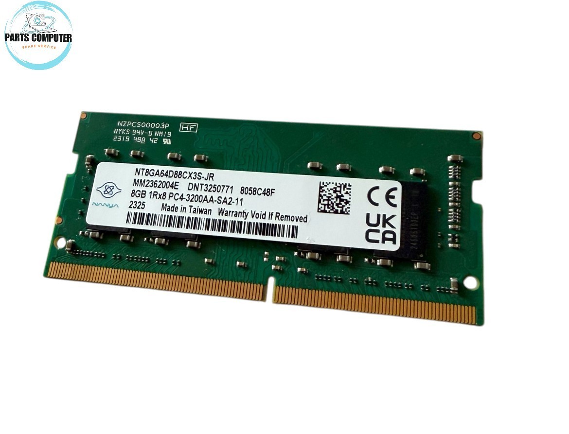 NT8GA64D88CX3S-JR – 8GB 3200MHz Memory Module MTA4ATF1G64HZ-3G2E2
