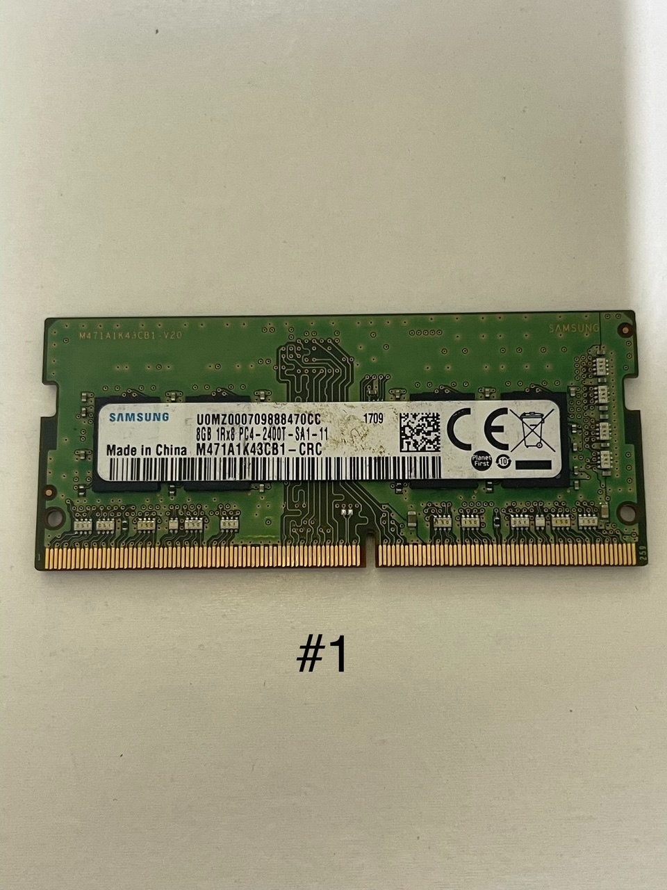 Samsung 8GB DDR3 1600MHz Laptop RAM