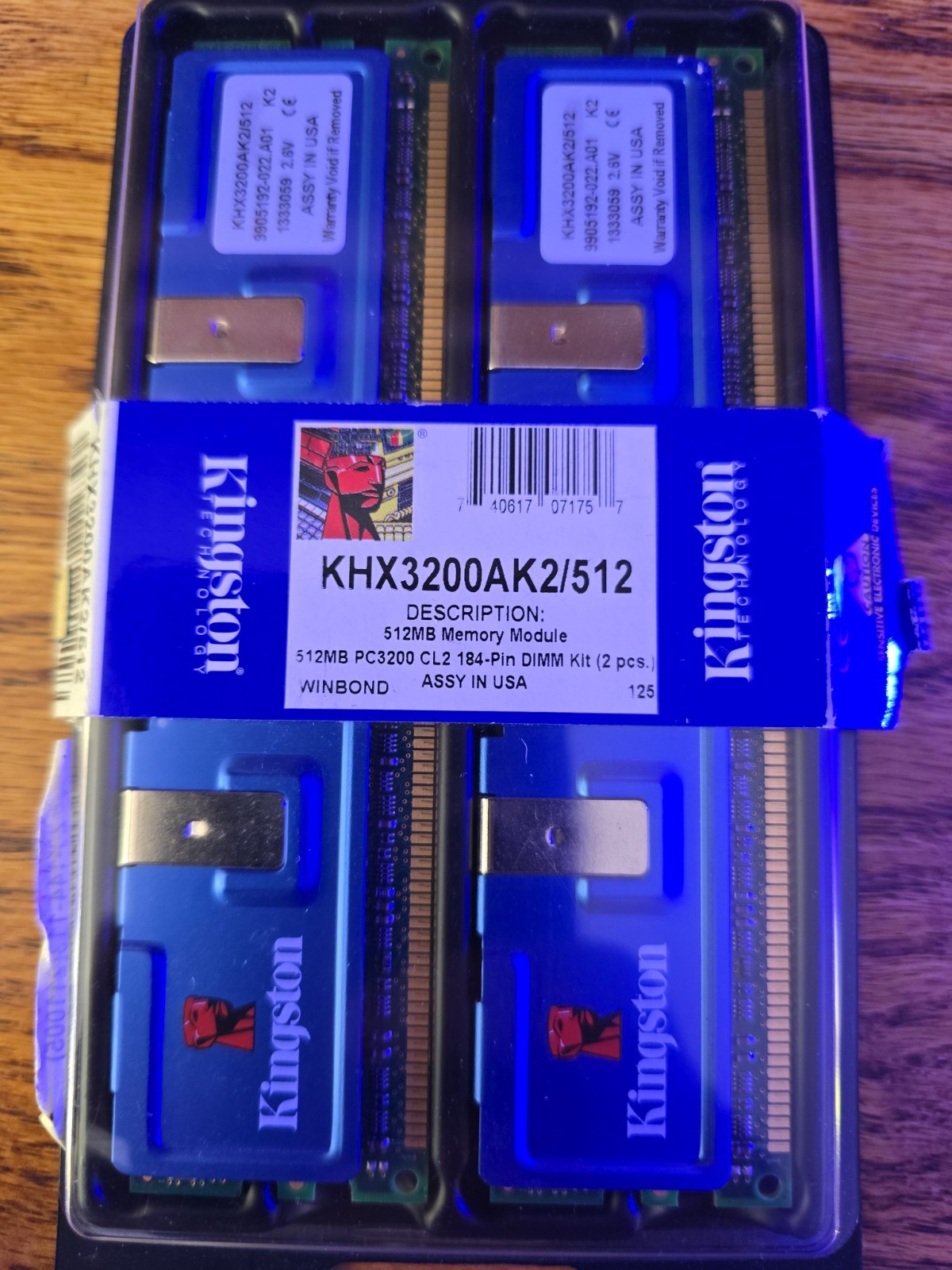 Kingston 512GB DIMM Khx3200ak2/512