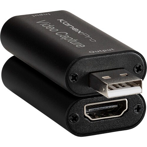 KanexPro HDMI 4K USB 2.0 Gaming Capture Dongle with 3′ HDMI Cable