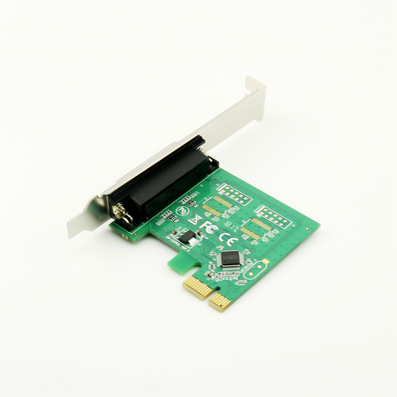 1pcs Parallel Port DB25 25Pin Printer PCI-E Express Card Converter Adapter WIN10