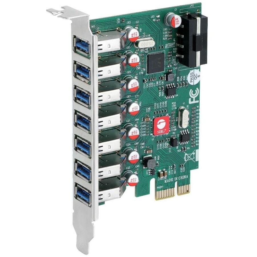 SIIG USB 3.0 7 Port PCIe Host Card – UASP Mode (jup70211s1)