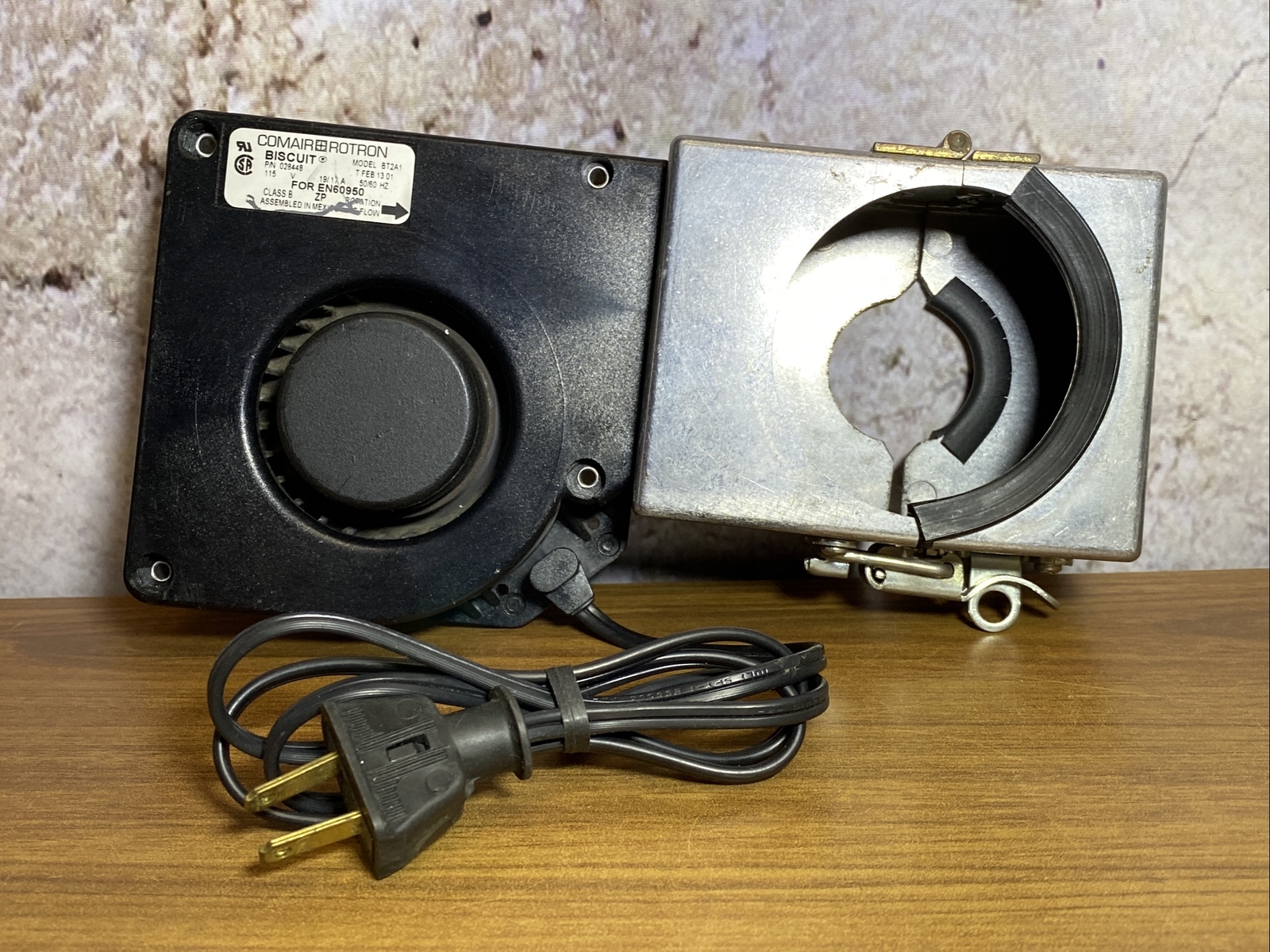 ROTRON BT2A1 BISCUIT FAN SIDE BLOWER 115V 120V AC 4.75″ X 4.75″ X 1.5″ WG1