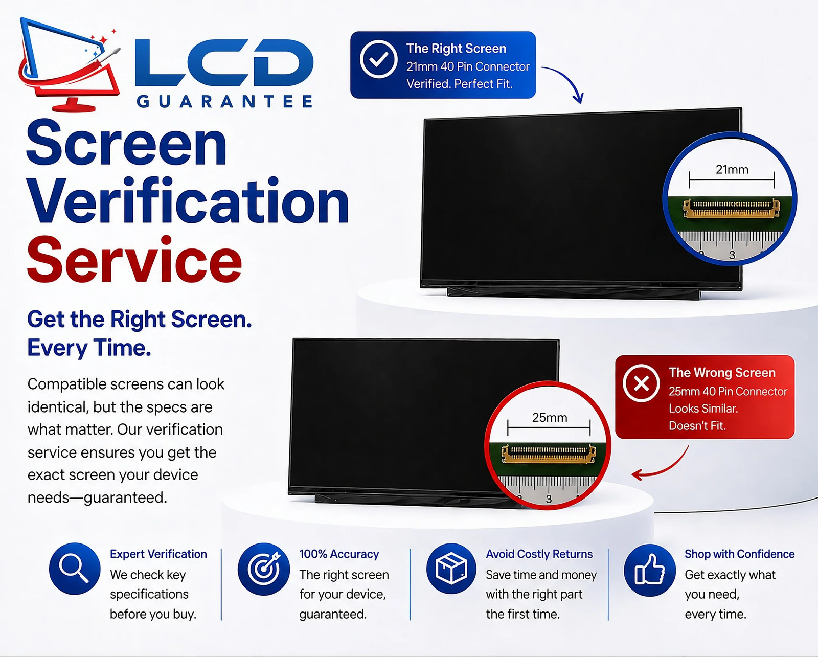 Lenovo P15v Gen 2 Type 21AA Series 15.6″ 60Hz FHD Non-Touch LCD Screen