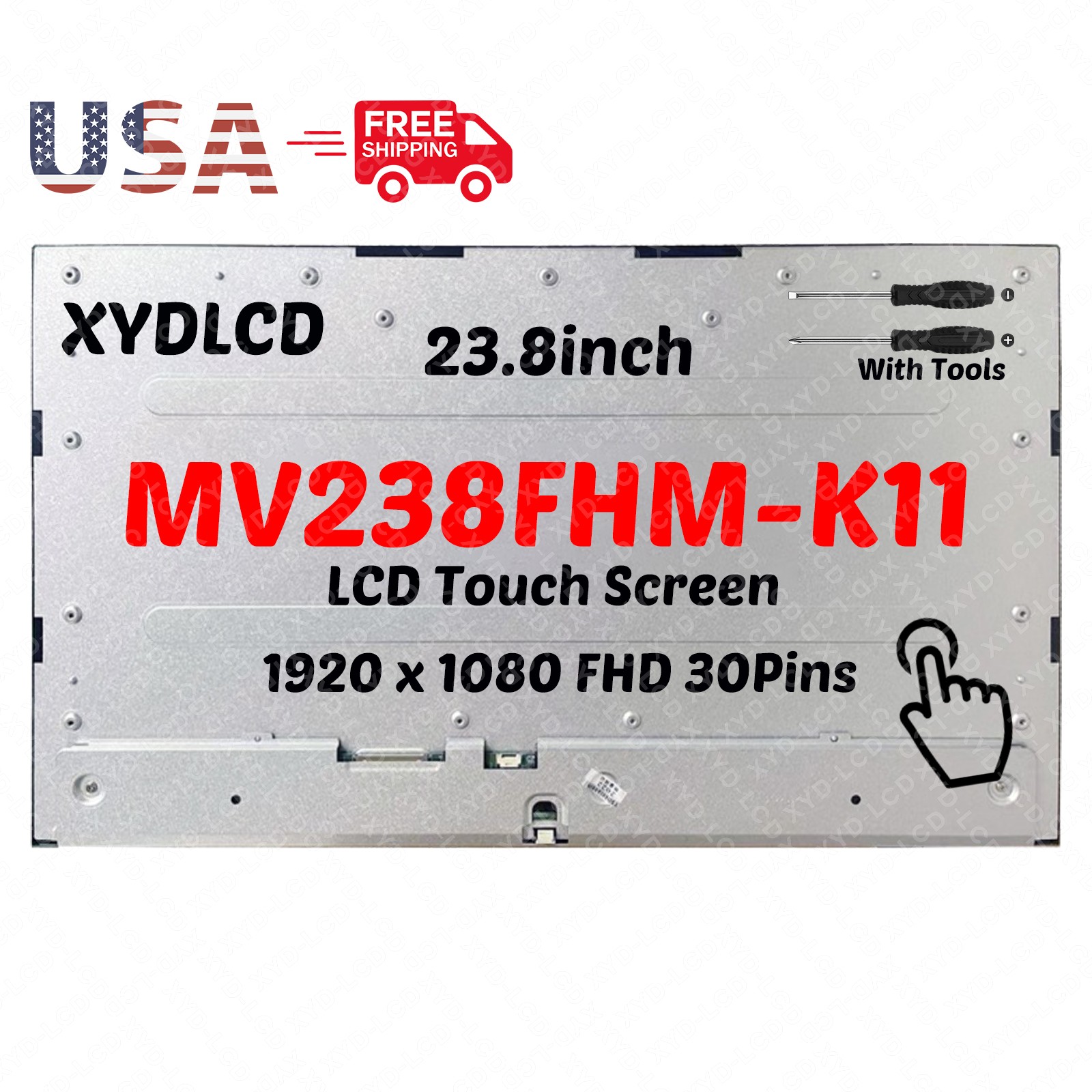 23.8in MV238FHM-K11 BOE for Dell DP/N 82MXP 08C1KN LCD Touch Screen Display FHD