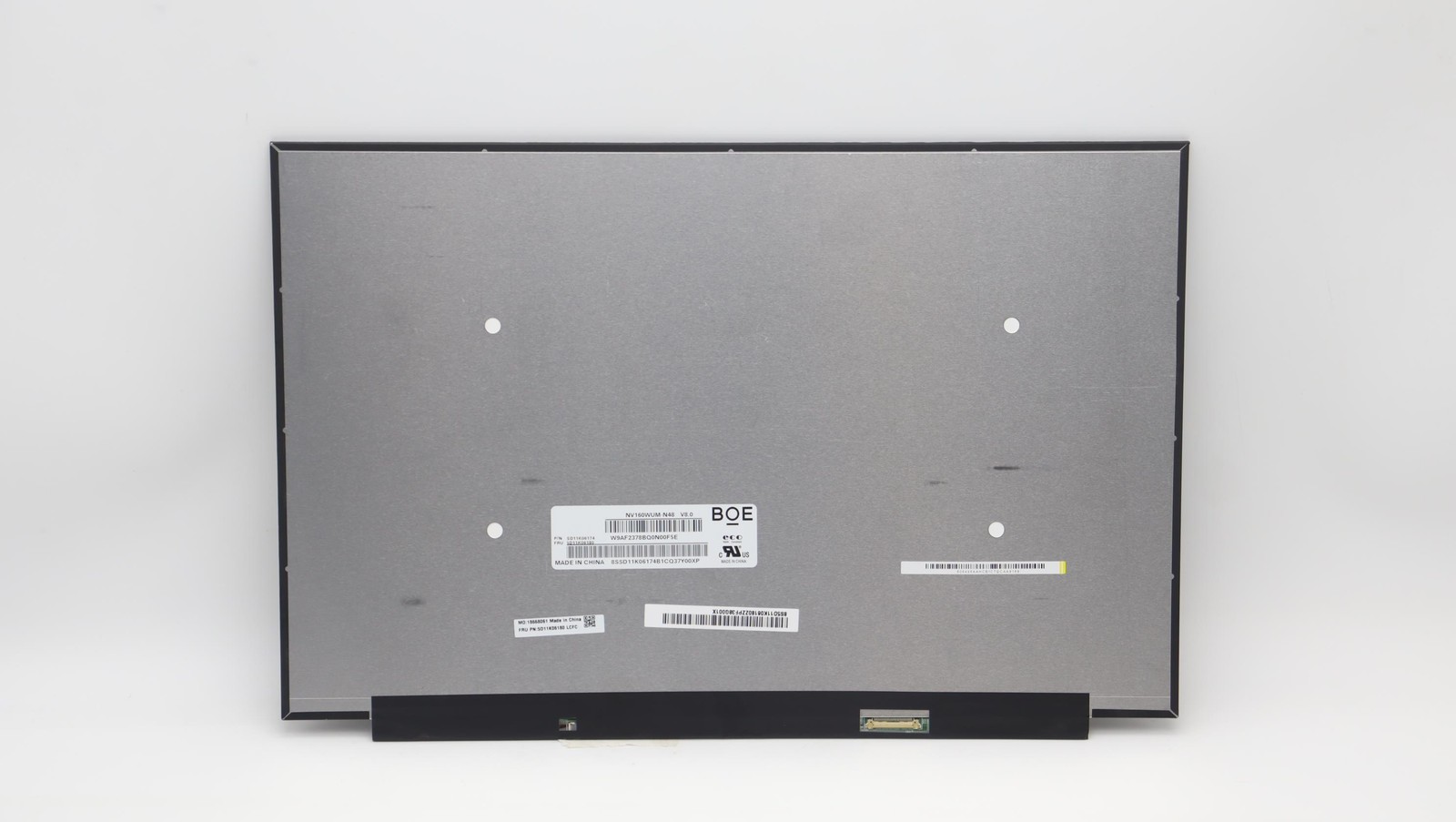 5D11K06180 FRU BOE NV160WUM-N48 V8.0 16.0