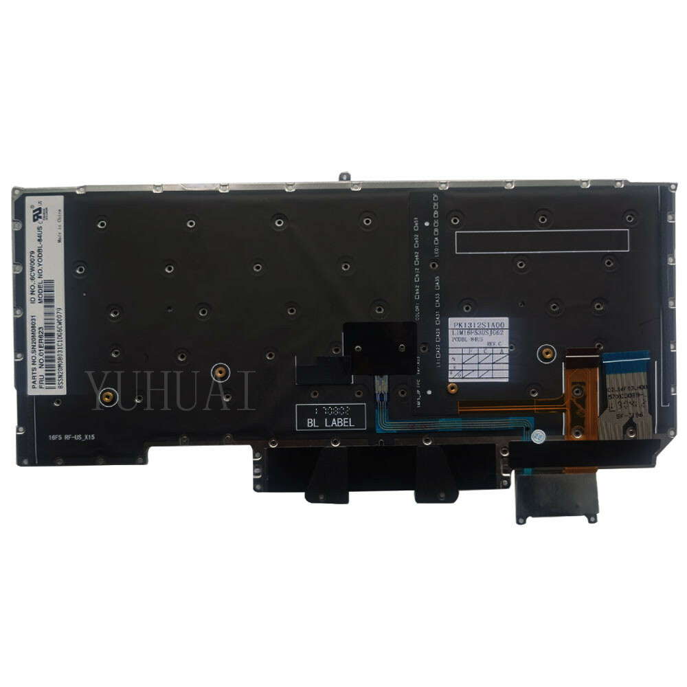 New US backlit keyboard for Lenovo ThinkPad X1 Carbon 5th Gen 2017 20HQ 20HR